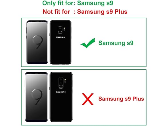 LeYi for Samsung Galaxy S9 Case: 3 in 1