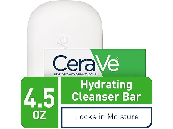 CeraVe Hydrating Cleansing Bar 4.5 oz
