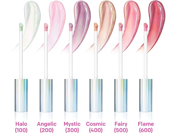 Almay Lip Gloss Holographic Glitter 700 Flame