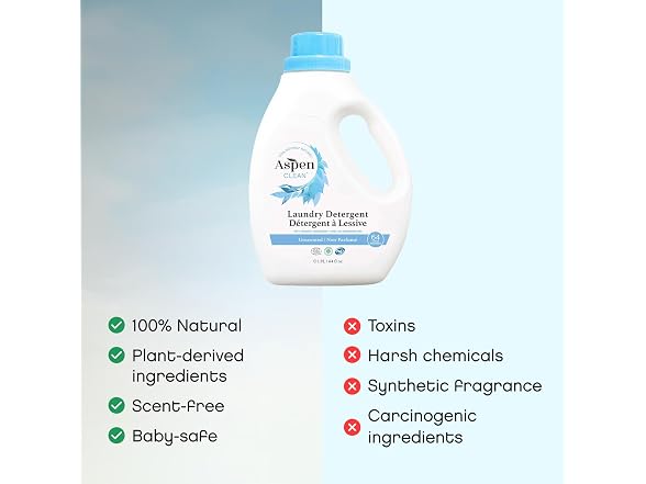 AspenClean Laundry Detergent