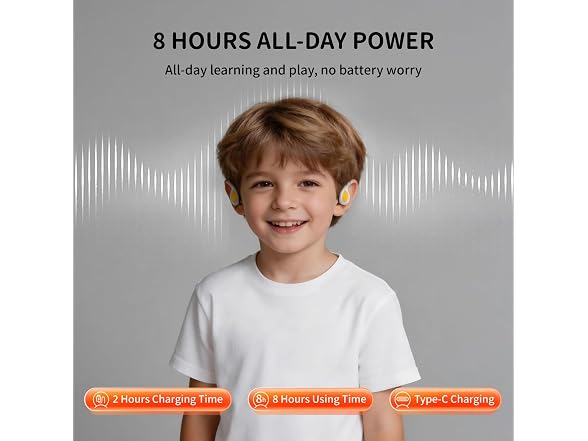 Dr.LOOK AI Kids Bluetooth 85dB IPX4