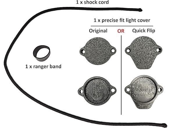 Light Cover Weapon Flashlight Black