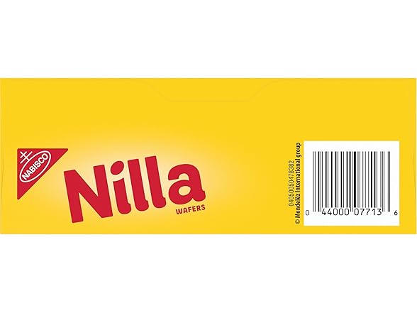 NILLA Wafers Cookies, Vanilla Wafers, Family Size, 15 oz