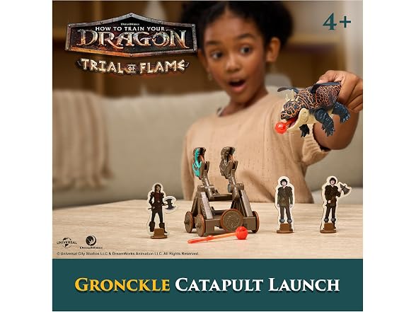 DreamWorks Dragons Blazing Battles Catapult Blast Toy