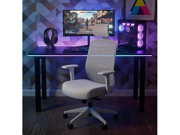 HON Altern Ergonomic Office Chair with Headrest, Black