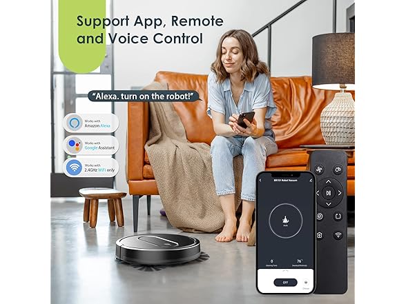 XIEBro HR1010-BLACK XIEBro HR1010 Robot Vacuum and