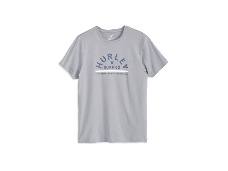 Hurley HSP24VMT-08757 S Hurley Half Moon Graphic Tee Lilac Ice