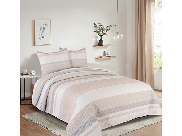 ZEST Home 3 Piece Fashion Quilt Set