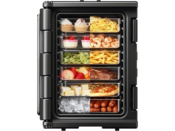 VEVOR Insulated Food Pan Carrier, 82 Qt