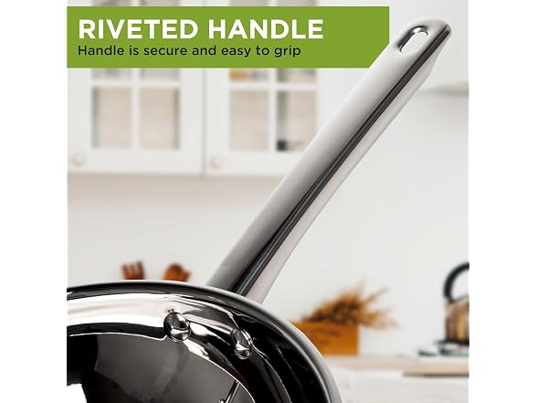 Ecolution Classic Stainless Steel Fry Pan