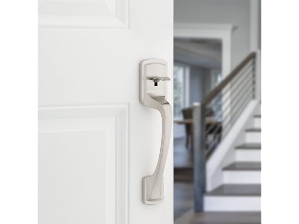 Kwikset Prague Front Door Handle