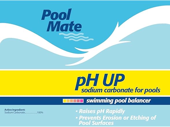 Pool Mate 20-Pounds Premium pH Up for Pools