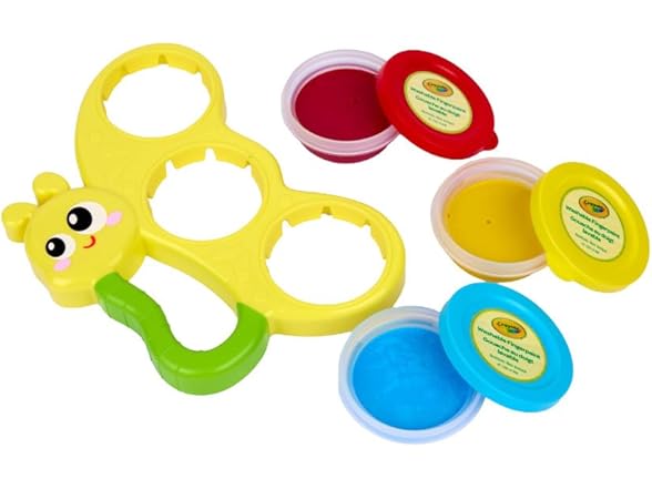 Crayola Butterfly Fingerpaint Pallette (3ct)