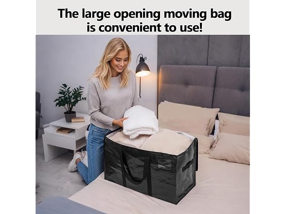 10 Pack Waterproof Moving Storage Bags