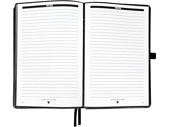 The Maniscripting Journal-(Black/Bronze)