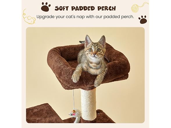 MWPO 63.8 In Multi-Level Cat Tree for Large