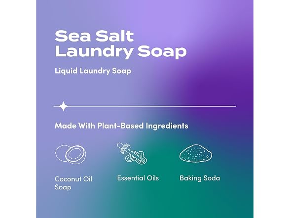 Zum Zum Clean Sea Salt Laundry Soap 64oz