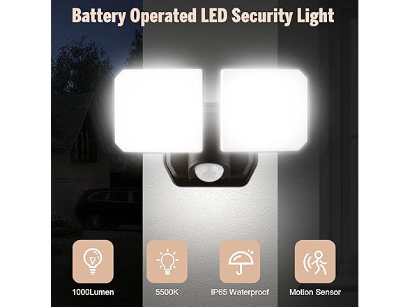 FLITI Motion Sensor Security Light
