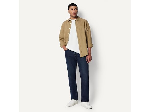 Amazon Essentials Men Regular-fit Long Linen Shirt