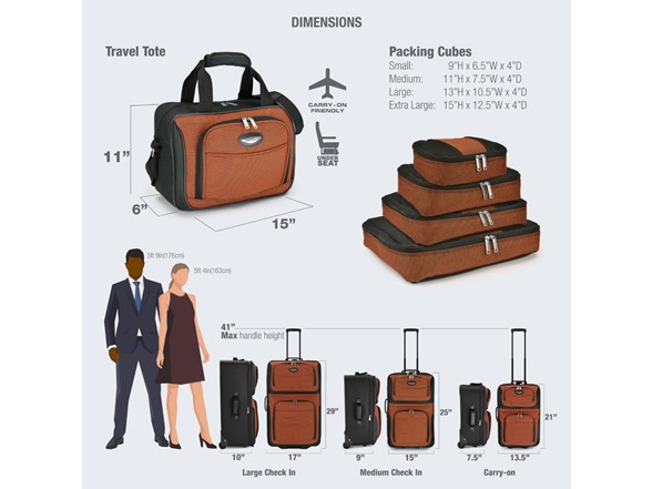 Travel Select Amsterdam Expandable Luggage