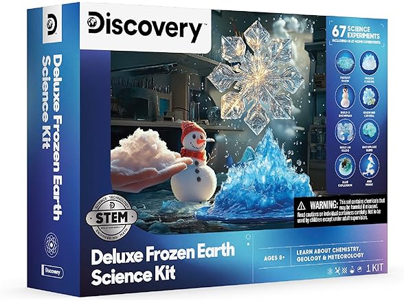 Discovery Frozen Earth Science Kit – 67 Experiments