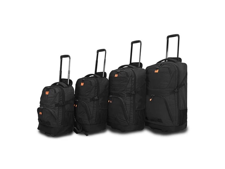 Tucci SCORRE 4pc Wheeled backpack Set