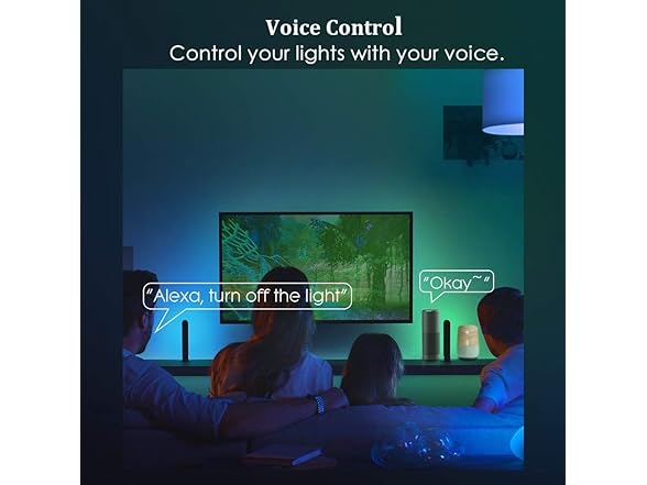 Avatar Controls 6 Pack E12 Smart Bulbs, Candelabra
