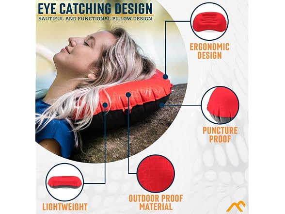 Alpcour Inflatable Camping Pilow