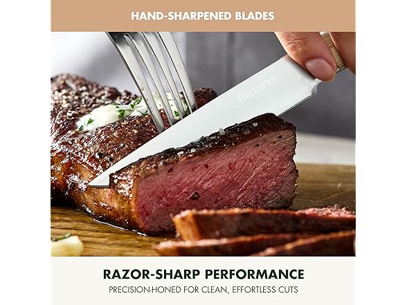 GreenPan Elite 8 Piece Steak Knife Set