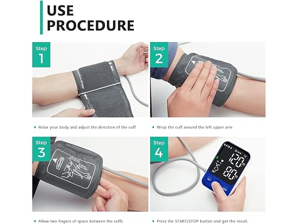 Oklar FDA Cleared Blood Pressure Monitor - Gallery 6