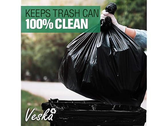 Tasker Heavy Duty Trash Bags, 50pk