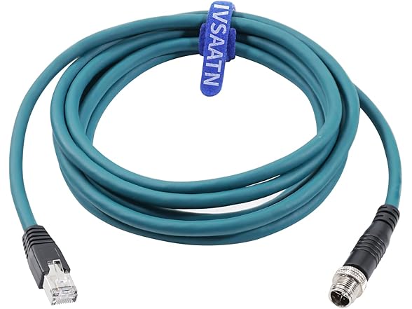 IVSAATN M12 Ethernet 8 Pin X-Code RJ45