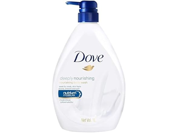 3PK Dove Body Wash 33.8Oz W/ Pump