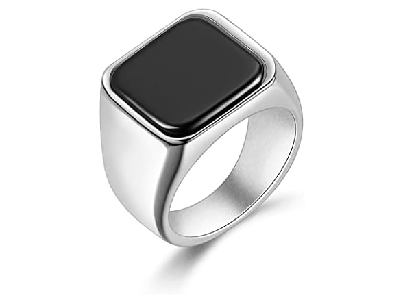 Confede Silver Signet Ring (13)