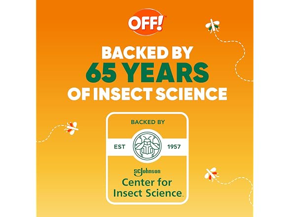 OFF! Backyard Citronella Scented Candle