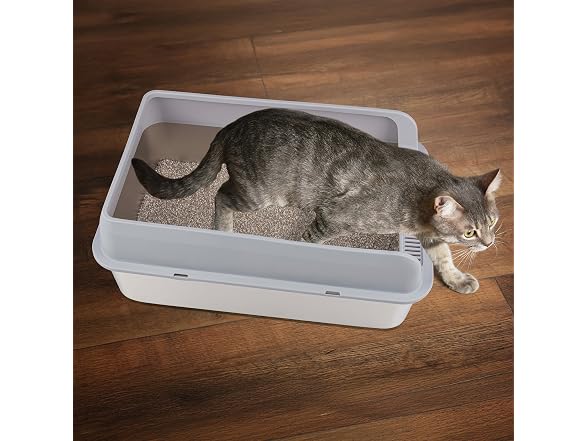 Stainless Steel Cat Litter Box with Lid - Large Litter Box - Gallery 6