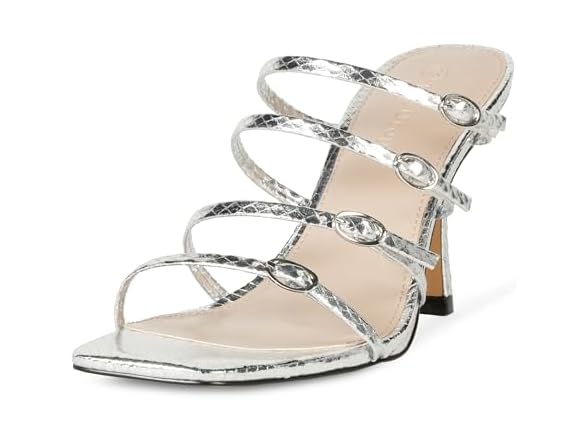 The Drop Women's Naomi Strappy Buckle Heeled Sandal