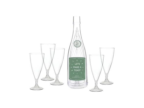 Santa Barbara Design Studio Acrylic Bottle Glasses - Gallery 2