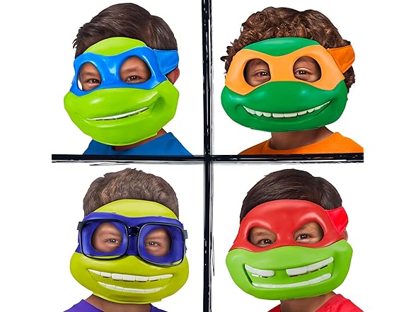Teenage Mutant Ninja Turtles: Masks 4PK