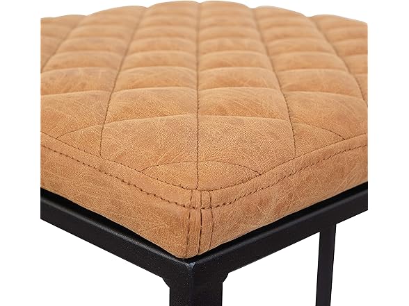 LeisureMod Quincy Bar Stool Set of 2