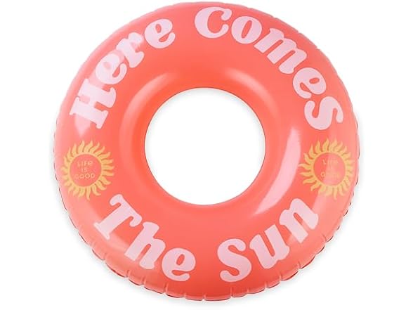 Life Is Good Inflatable Swim Tube Float