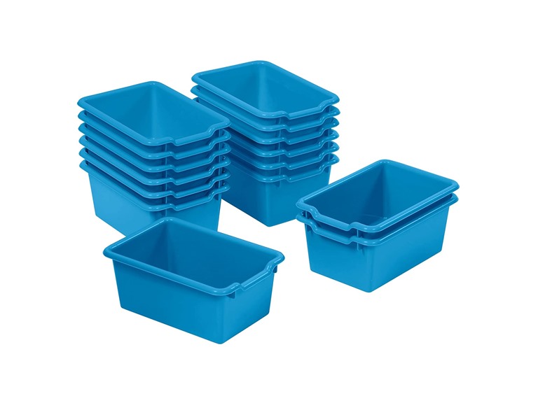 ECR4Kids Scoop Front Storage Bins- 15Pc - Gallery 22