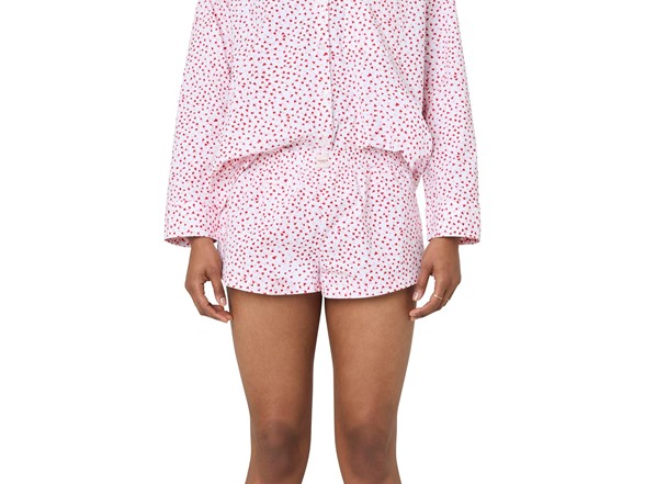Red Heart Print