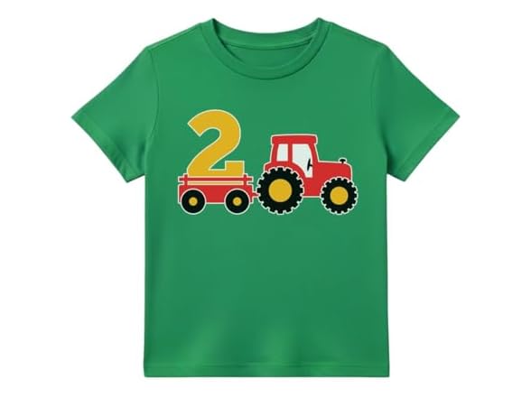 Tstars Boys (18 MOS) Farm Tractor 2nd Shirt
