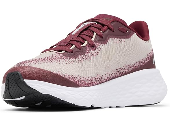 Columbia Womens, White Peach/Deep Madeira, 10.5