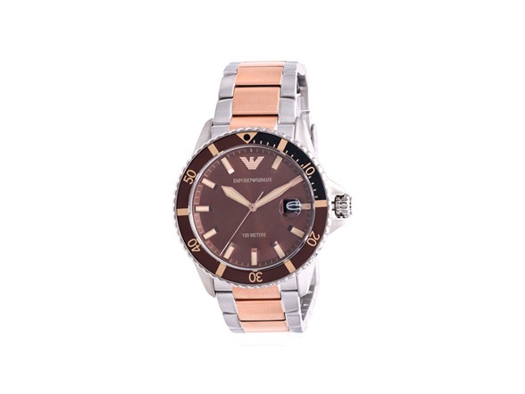 Emporio Armani Two-Tone Mens Watch 11340
