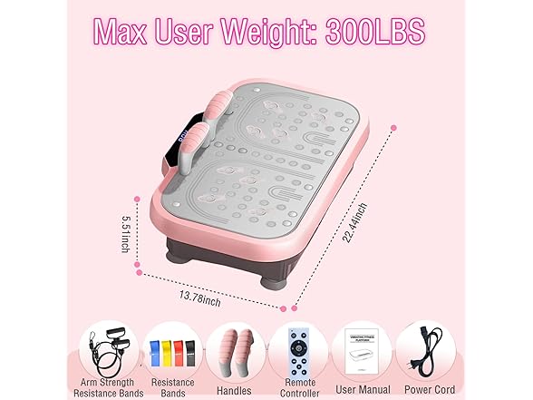 ENOWPO Vibration Plate Exercise Machine