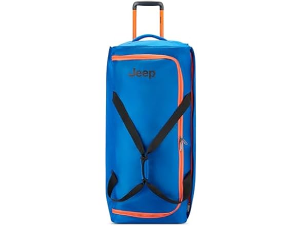 Jeep S009D 2-Wheel Rolling Travel Duffle, 20"