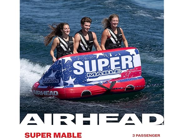 Airhead Super Mable 3-Person Towable Tube