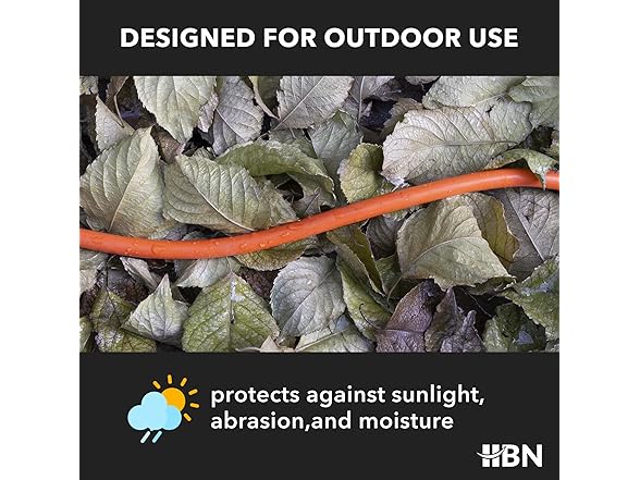HBN 100-Foot Heavy-Duty Outdoor Extension Cord 16/3